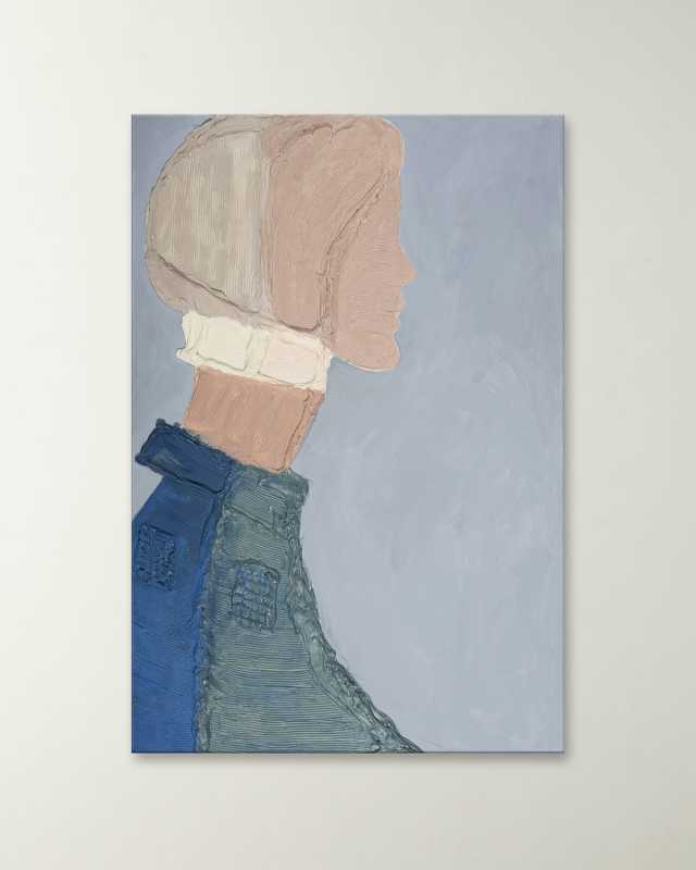 "Profile Series 6" Gallery-Wrapped Giclee by H. Scott